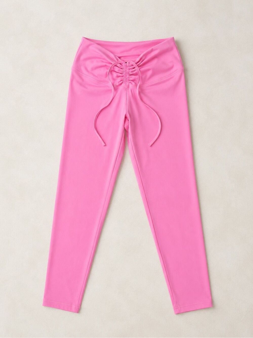 PINK Victoria’s Secret Pink Active Ruched Drawstring Leggings Small NWT